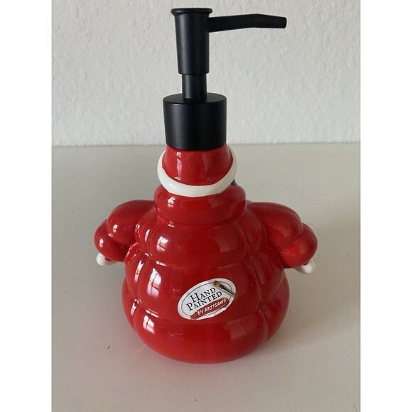 Peanuts Snoopy Soap Lotion Dispenser Red Quilted Puffer Puffy Jacket NEW main image 6